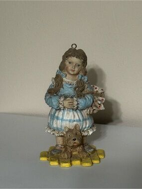 Wizard of Oz Dorothy & toto ornament vintage Smithsonian institution